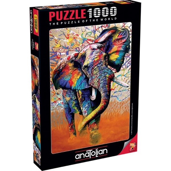 Anatolian Afrika Renkleri 1000 Parça Puzzle (1054)