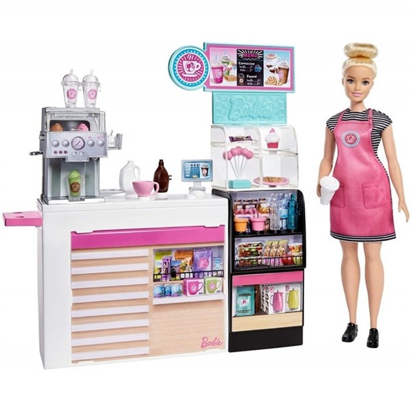 Barbie Kahve Dükkanı Oyun Seti  GMW03
