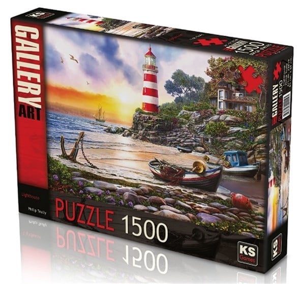 KS Games Lighthouse 1500 Parça Puzzle