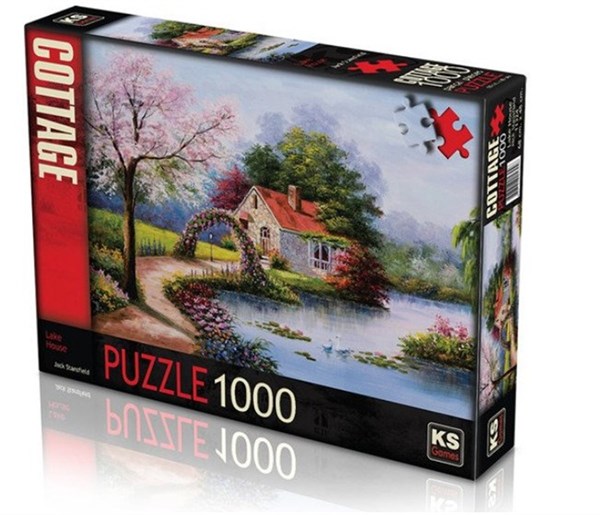 KS Puzzle 1000 Parça Lake House 53