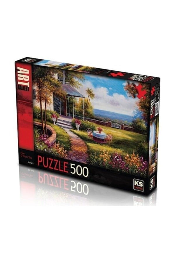 Ks Games Five O'clock Tea Jin Park 500 Parça Puzzle 72