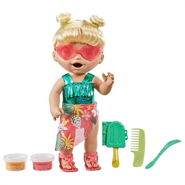 Baby Alive Bebeğimle Yaz Eğlencesi Sarışın-Kız Oyun Setleri