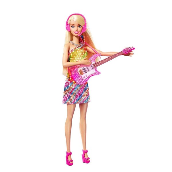 Barbie Büyük Şehir Büyük Hayaller Malibu Şarkıcı Bebek GYJ23-Oyuncak Bebekler