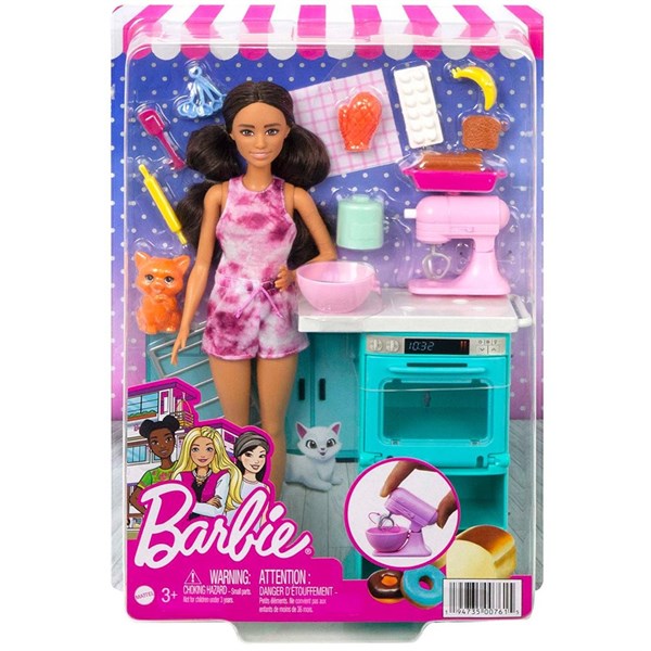 Barbie İle Mutfak Maceraları Oyun Seti HCD44-Kız Oyun Setleri