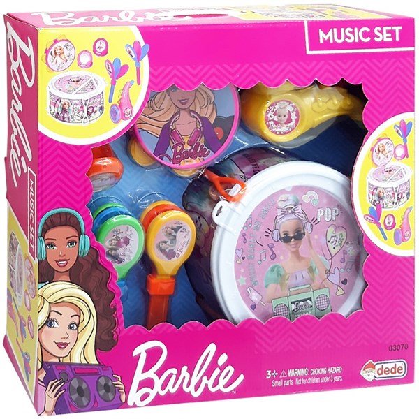 Barbie Müzik Seti 5in1 03070-Çocuk Müzik Aletleri