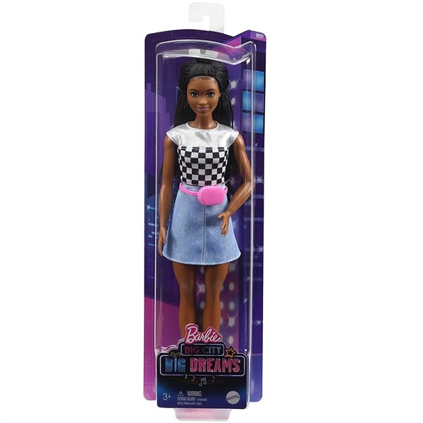 Büyük Şehir Büyük Hayaller Serisi Barbie Brooklyn GXT04-Oyuncak Bebekler