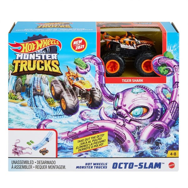 Hot Wheels Aksiyona Başlangıç Oyun Seti Monster Trucks-Erkek Oyun Setleri
