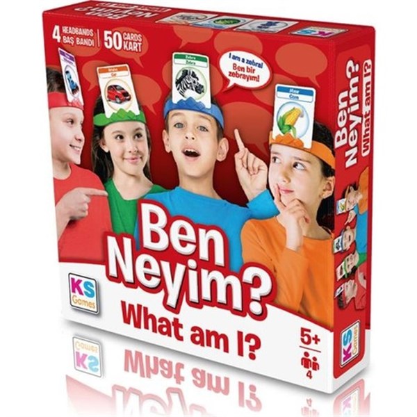 Ks Games Ben Neyim? Kutu Oyunu-Çocuk Kutu Oyunları