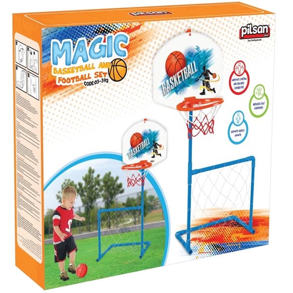 Magic Basketbol ve Futbol Kalesi-Bahçe Oyuncakları