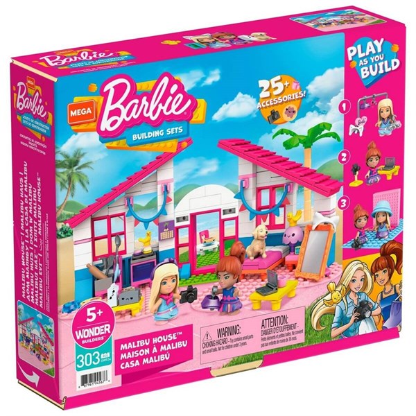 Mega Barbie Malibu Evi Gwr34-Kız Oyun Setleri