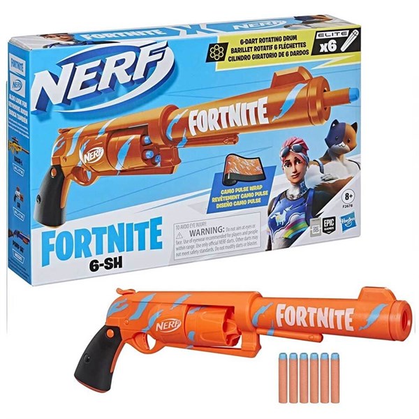 Nerf Fortnite 6-SH Blaster-Oyuncak Silah