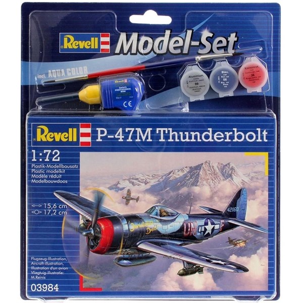 P-47 Thunderbolt Model Uçak Seti 63984 1:72 16 Cm-Lego Oyuncak