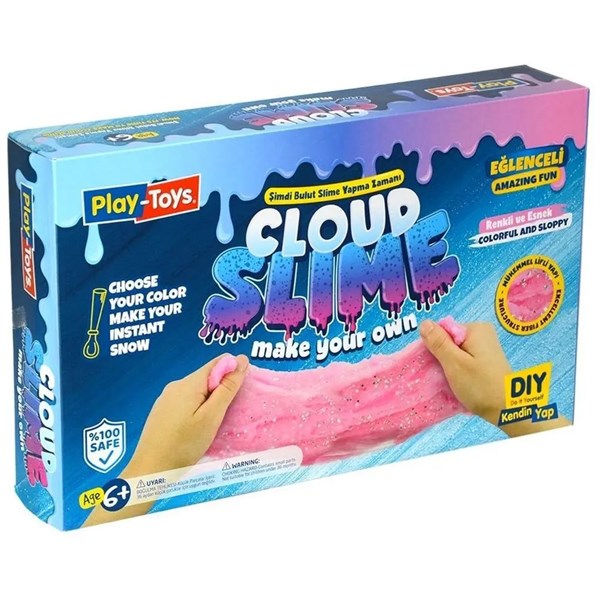 Playtoys Diy Bulut Slime Hazırlama Seti 2762-Oyun Hamuru