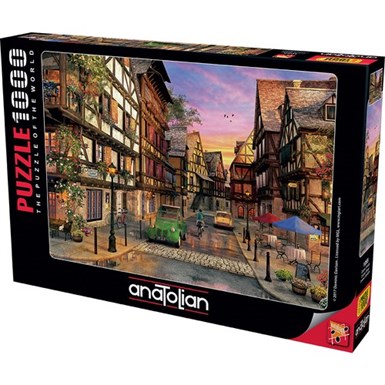 Anatolian Colmar Sokağı 1000 Parça Puzzle-Puzzle & Yapbozlar