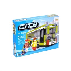 Asya 0131 25604 Bricks City Blok Seti 274 Parça-3 Boyutlu Puzzle
