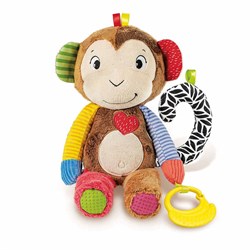 Baby Clementoni Puset Oyuncağı Sevimli Maymun-Eğitici Bebek Oyuncakları