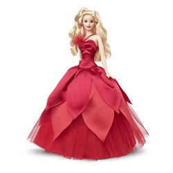 Barbie 2022 Mutlu Yıllar Bebeği Sarışın HBY03-Oyuncak Bebekler