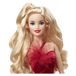 Barbie 2022 Mutlu Yıllar Bebeği Sarışın HBY03-Oyuncak Bebekler