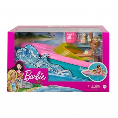 Barbie Bebek ve Teknesi Oyun Seti GRG30-Kız Oyun Setleri