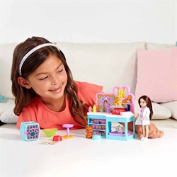 Barbie Chelsea Meslekleri Öğreniyor Veteriner Oyun Seti HGT12-Kız Oyun Setleri
