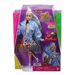 Barbie Ekstra Bebek ve Aksesuarları HHN08-Oyuncak Bebekler
