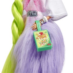 Barbie Extra Neon Saçlı Bebek HDJ44-Oyuncak Bebekler