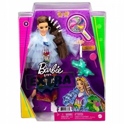 Barbie Extra - Sarı Ceketli Bebek GYJ78-Oyuncak Bebekler