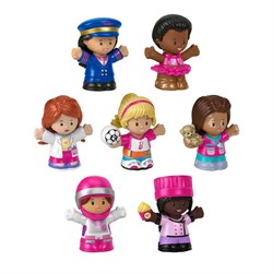 Barbie Little People Barbie ile Her Şey Mümkün Figürleri HCF58-Oyuncak Bebekler