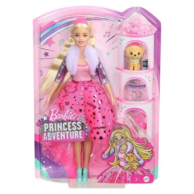 Barbie Prenses Macerası Prenses Barbie Bebek GML76-Oyuncak Bebekler