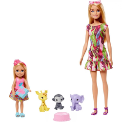 Barbie ve Chelsea Kayıp Doğum Günü Oyun Seti GTM82-Kız Oyun Setleri