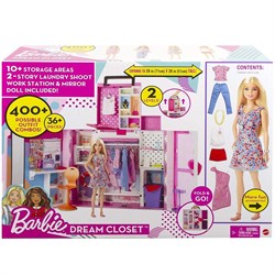 Barbie Ve Yeni Rüya Dolabı Seti HGX57-Kız Oyun Setleri