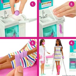 Barbie'nin Klinik Oyun Seti-Kız Oyun Setleri