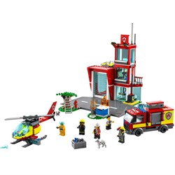 City İtfaiye Merkezi 540 Parça 6+ 60320-Lego Oyuncak