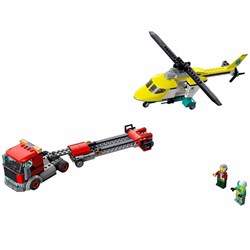 City Kurtarma Helikopteri Nakliyesi Figürlü Oyun Seti 215 Parça 5+ 60343-Lego Oyuncak