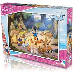 Disney Princess 50 Parça Puzzle PR709-50 Parça Puzzle