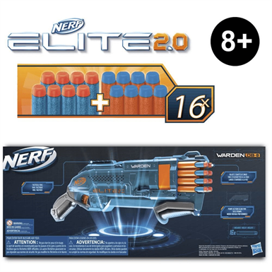 E9959 NERF ELITE 2.0 WARDEN DB 8-Kategorisiz