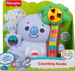 Fisher Price Linkimals Sayı Sayan Koala (Türkçe)-Eğitici Bebek Oyuncakları
