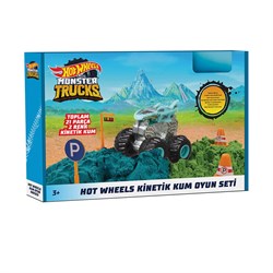 Hot Wheels Monster Trucks Kinetik Kum Oyun Seti HHJ36-Erkek Oyun Setleri