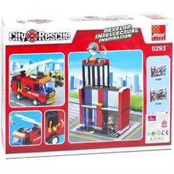 İtfaiye Timi Blok Seti 245 Parça 6+ 0293-Lego Oyuncak