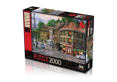 KS Puzzle 2000 Parça Paris Streets-2000 Parça Puzzle
