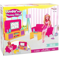 Linda'nın Oturma Odası 03717-Kız Oyun Setleri