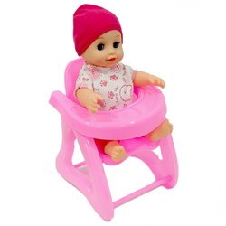 Maide Mama Sandalyeli Altını Islatan Bebek-Kız Oyun Setleri