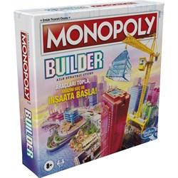 Monopoly Builder F1696-Yetişkin Kutu Oyunları