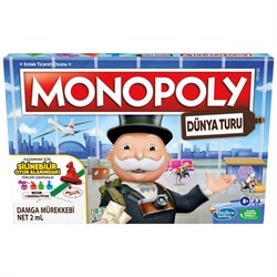 Monopoly Dünya Turu Kutu Oyunu F4007-Yetişkin Kutu Oyunları