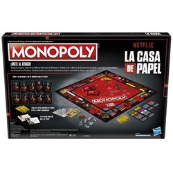Monopoly La Casa De Papel F2725-Yetişkin Kutu Oyunları
