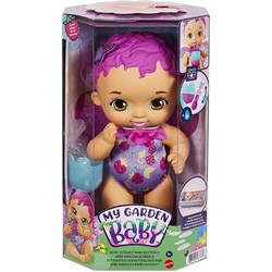 My Garden Baby Kelebek Bebeğimin Yemek Zamanı Mor Saçlı Bebek GYP00-Oyuncak Bebekler