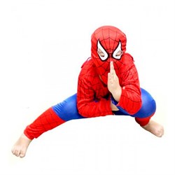 Spiderman M Beden 7-9 Yaş Kassız Kostüm-İnteraktif Oyuncaklar