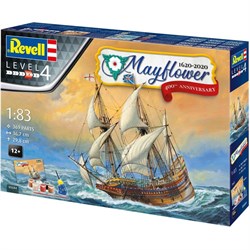 Ticaret Gemisi Maket Gift Set Mayflower 369 Parça 5684-3 Boyutlu Puzzle