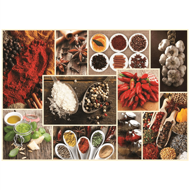 Trefl Puzzle Spices, Collage 1000 Parça-1000 Parça Puzzle