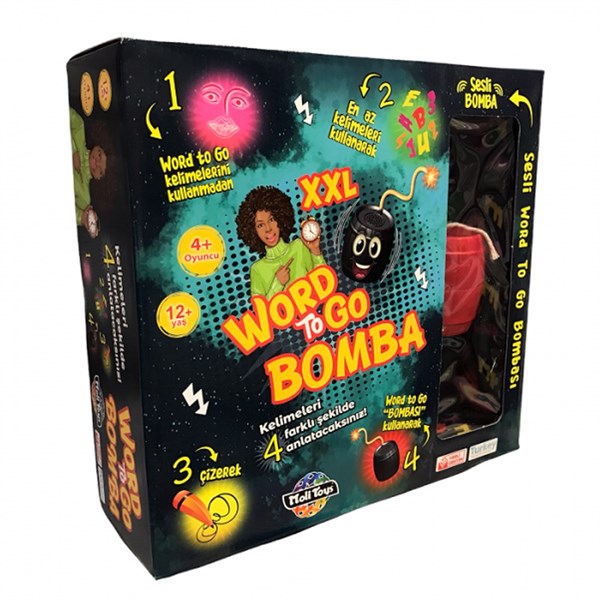 Word To Go Bomba 12+ XXL-Yetişkin Kutu Oyunları